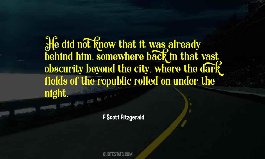 Dark City Quotes #373621