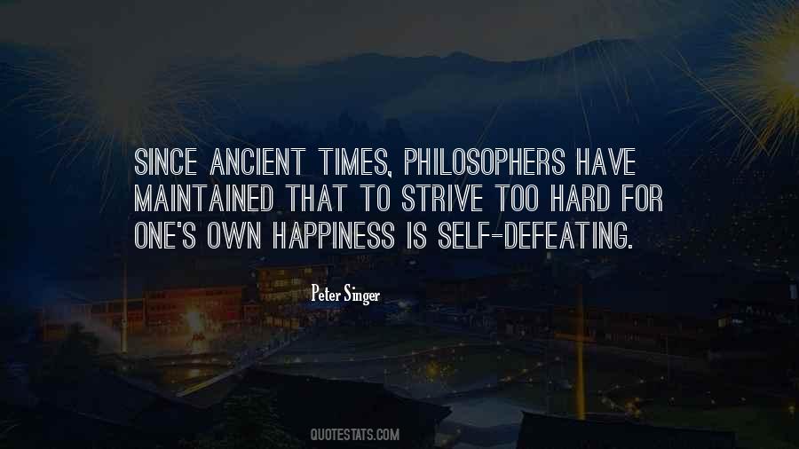Quotes About Happiness In Hard Times #1085492