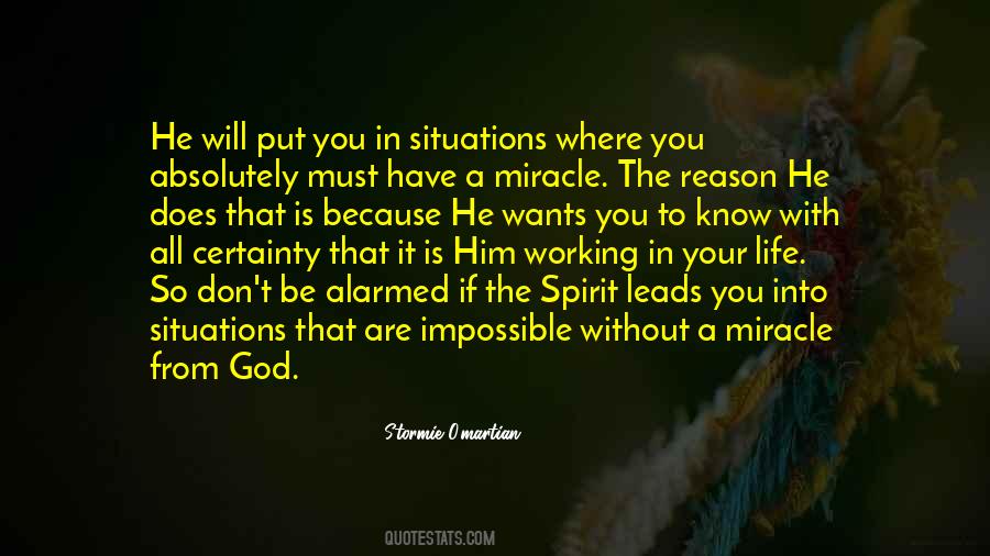 God Is Working Quotes #284713