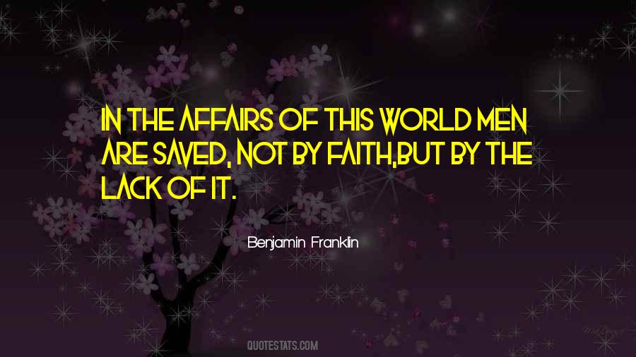 In The World But Not Of It Quotes #114132