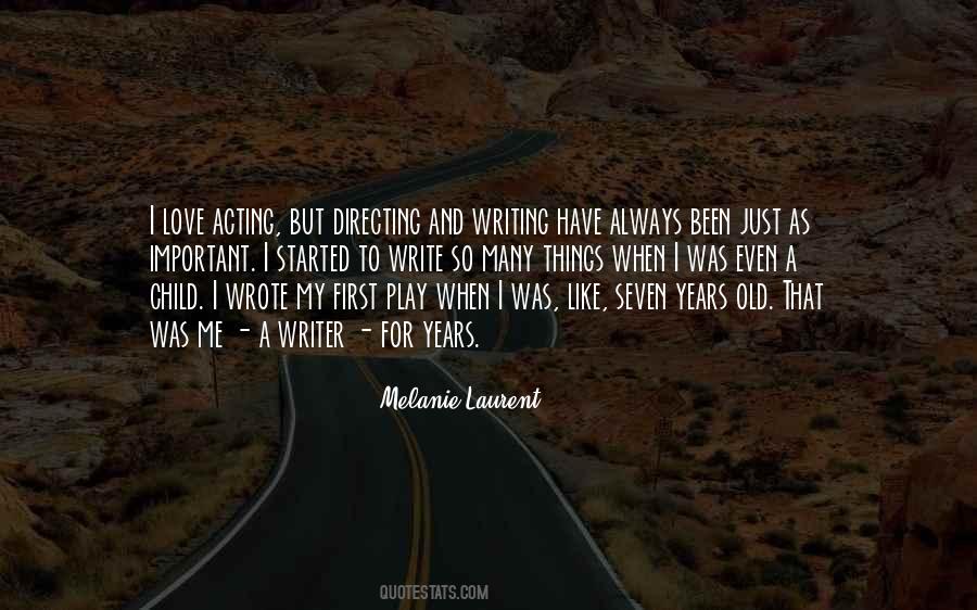 Quotes About Acting Like A Child #600902