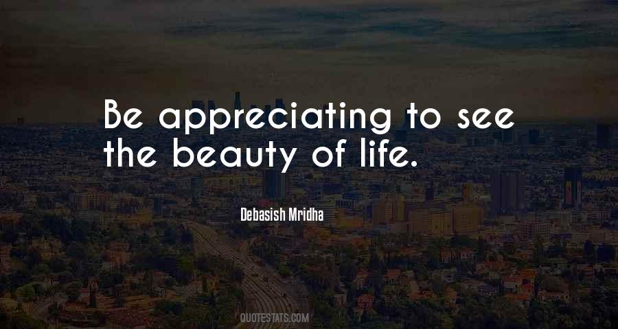 Quotes About The Beauty Of Life #1202885