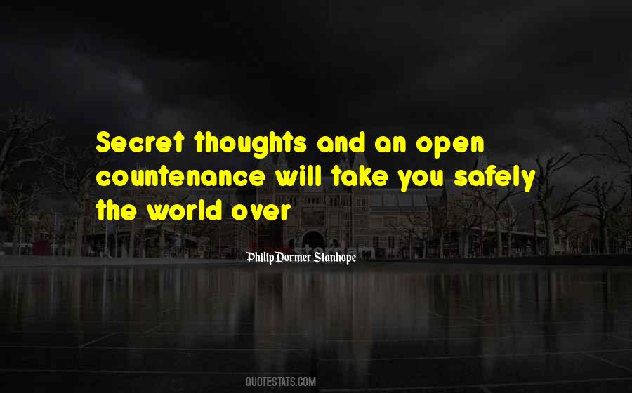 Secret Thoughts Quotes #1028675