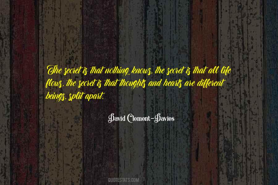 Secret Thoughts Quotes #1198867