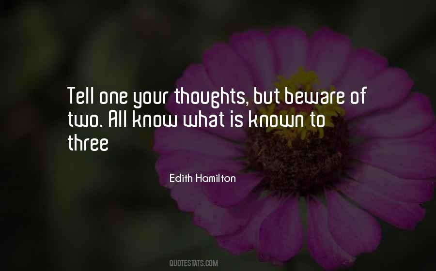 Secret Thoughts Quotes #453174