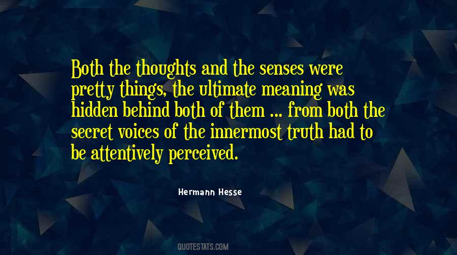 Secret Thoughts Quotes #89857