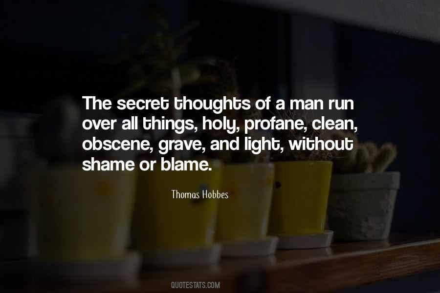 Secret Thoughts Quotes #965112