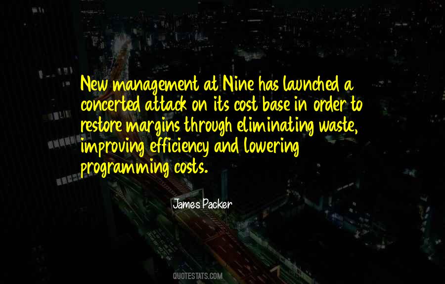 Quotes About Cost Efficiency #905415