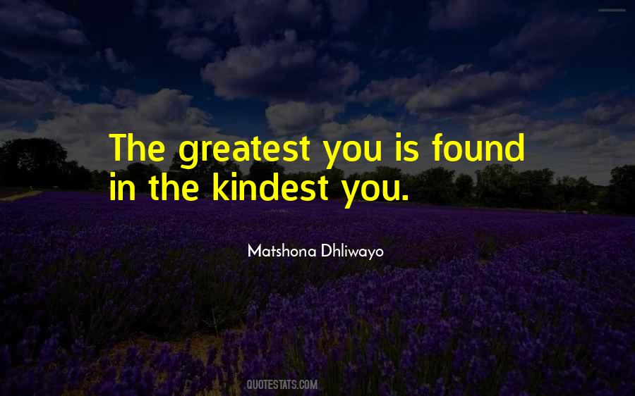 Most Kindest Quotes #989609