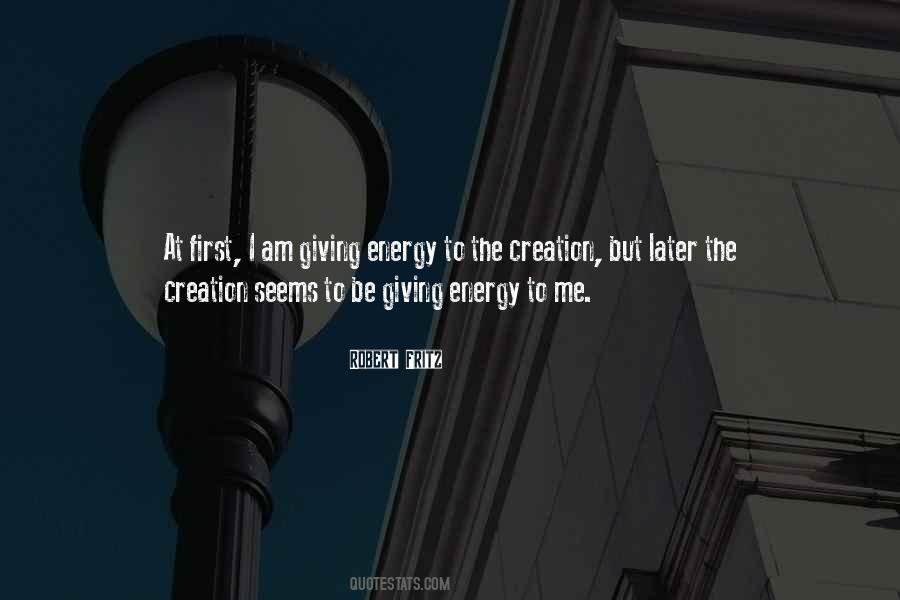 Energy Giving Quotes #383584