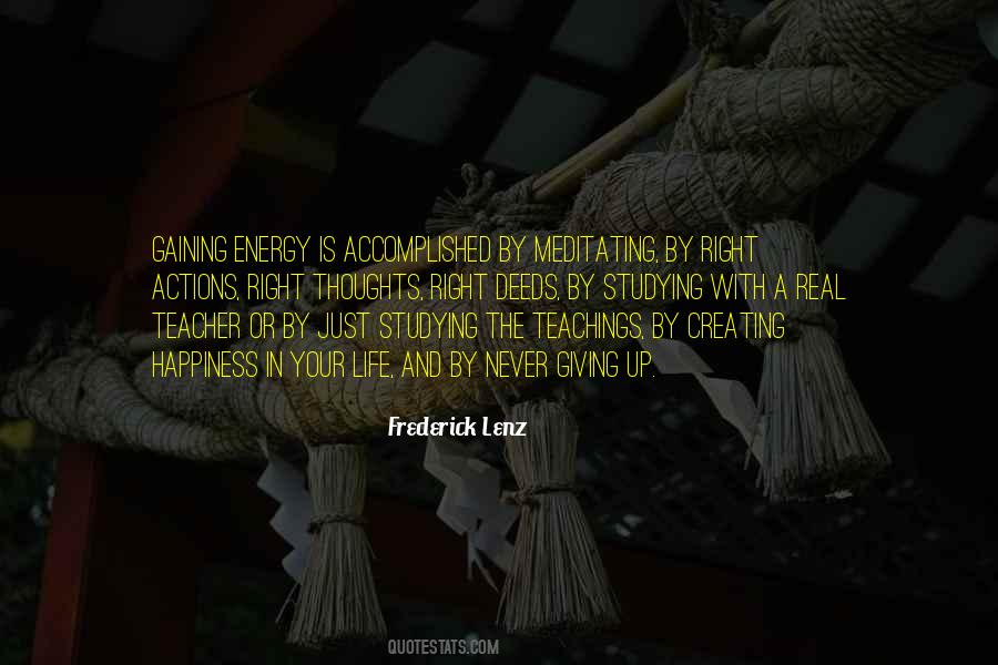 Energy Giving Quotes #763393