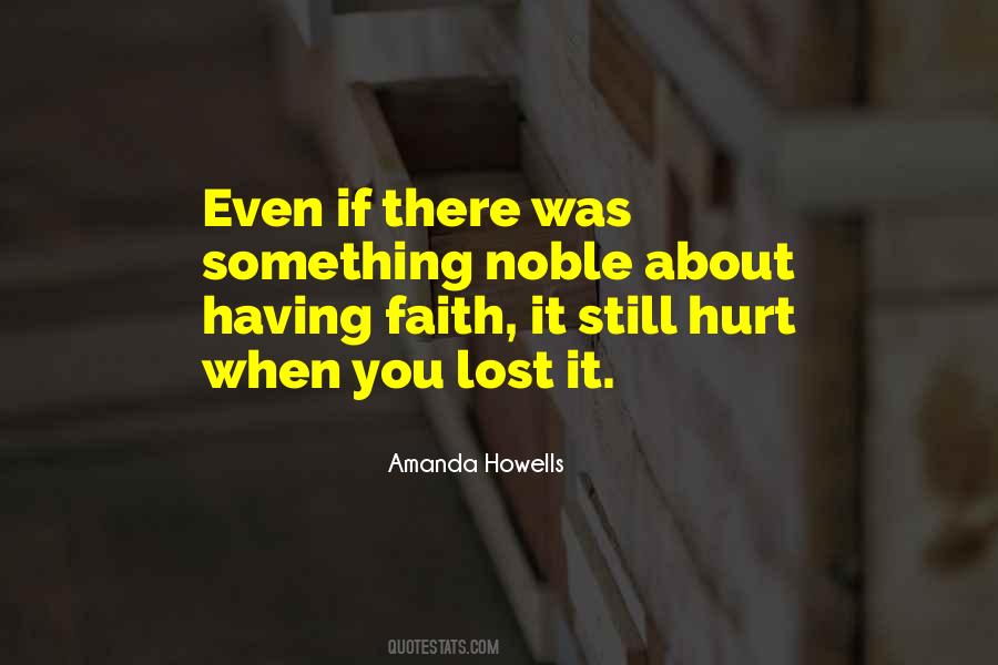 Quotes About Something You Lost #375637