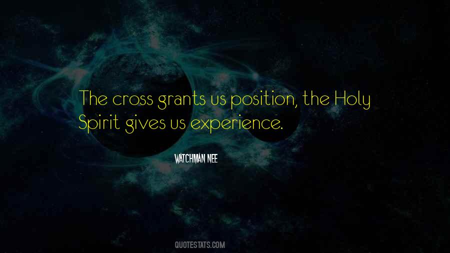 Quotes About The Holy Cross #476026
