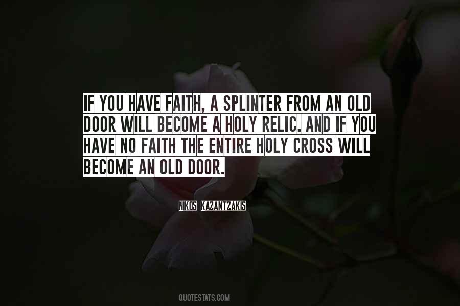 Quotes About The Holy Cross #926337