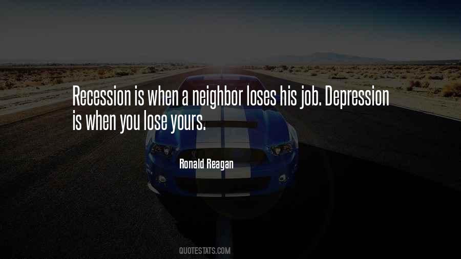 Quotes About Recession #1468843