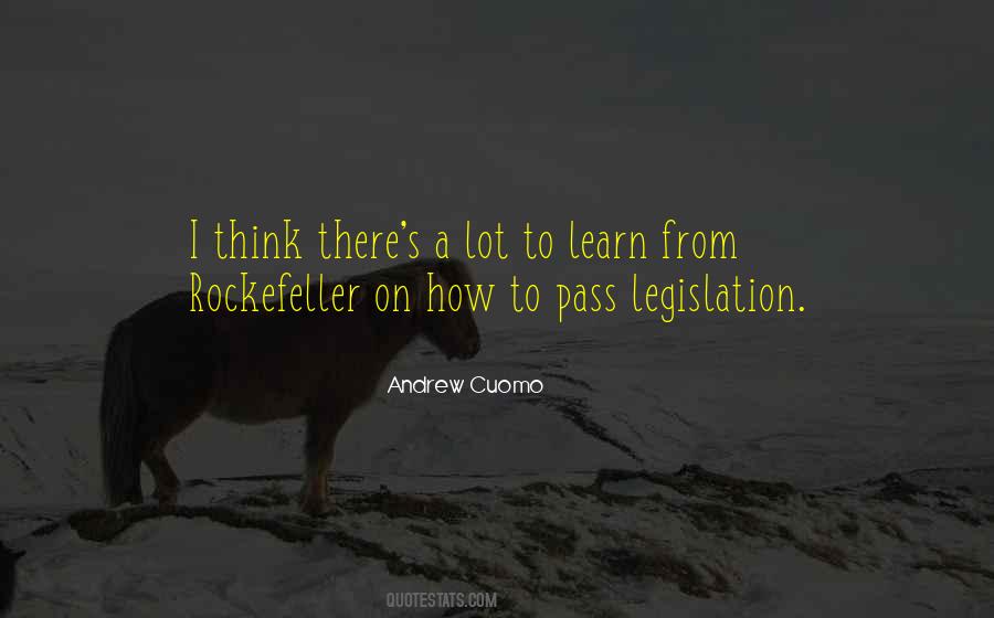 Quotes About Rockefeller #270899