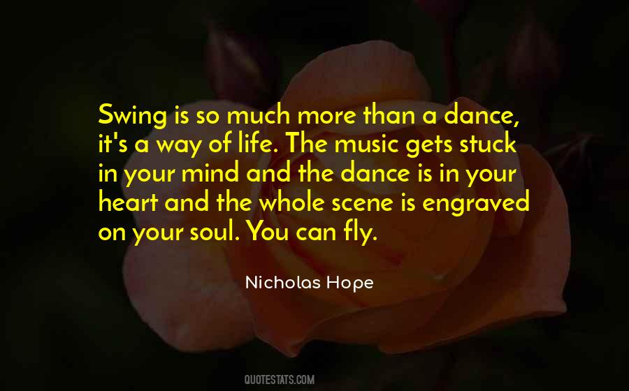 Quotes About Music Dance And Life #67129