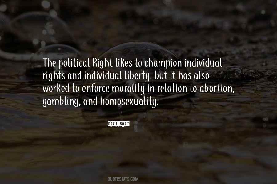 Political Right Quotes #965301
