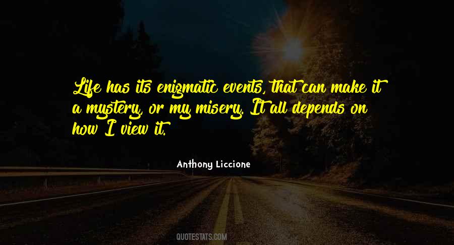 Mystery Suspense Quotes #261949