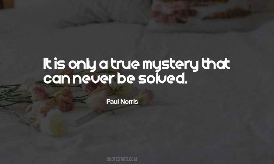 Mystery Suspense Quotes #92700