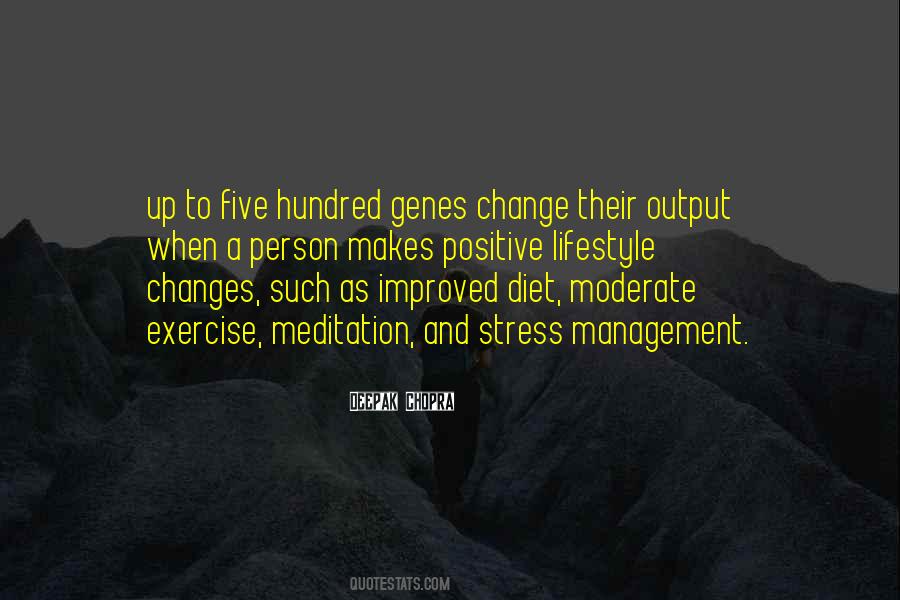 Quotes About Lifestyle Change #1364884