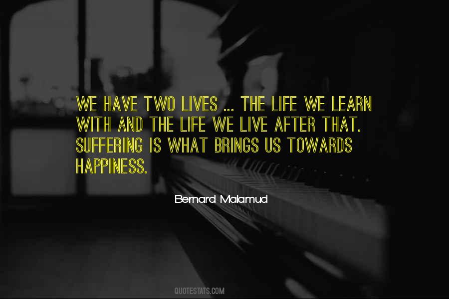 Quotes About Suffering And Happiness #1050289