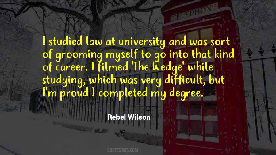 Quotes About Law Degree #353904