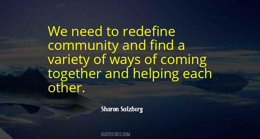 Quotes About Redefine #771009