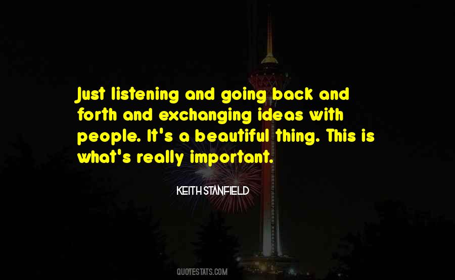 Quotes About Just Listening #1442429