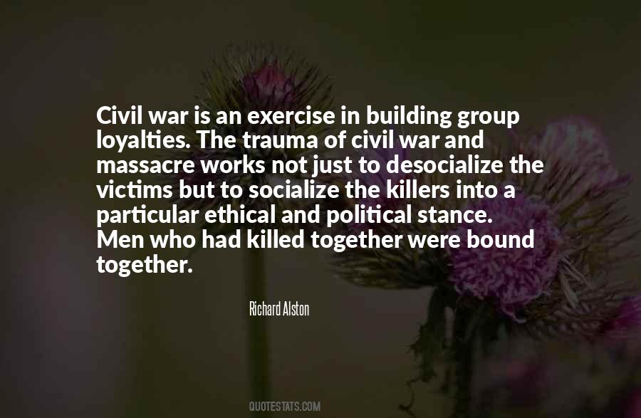 Trauma Victims Quotes #1585871