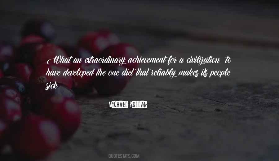 Quotes About Extraordinary Achievement #476396