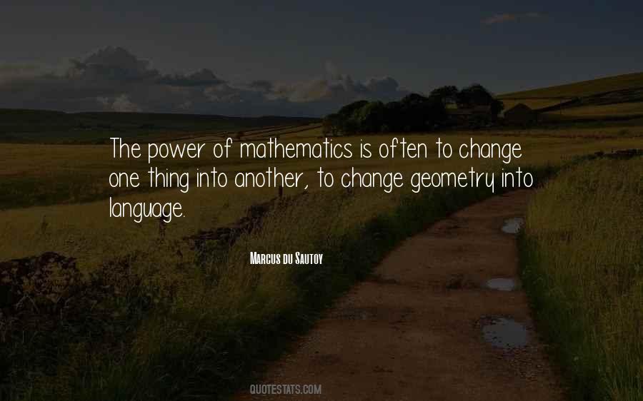 Quotes About Geometry #1286017