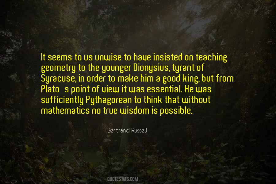 Quotes About Geometry #1668082