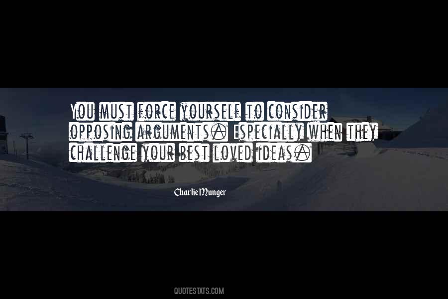 To Challenge Yourself Quotes #338388