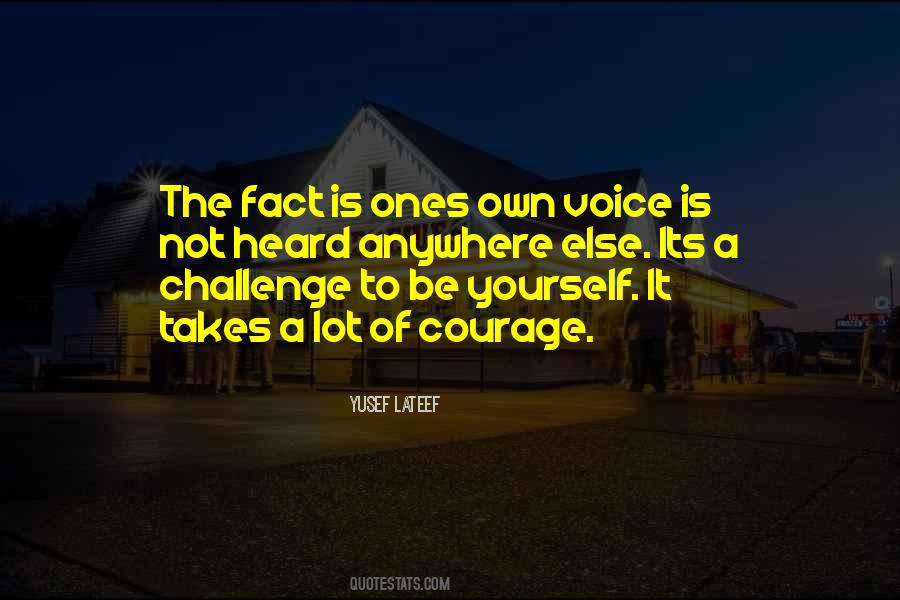 To Challenge Yourself Quotes #624853