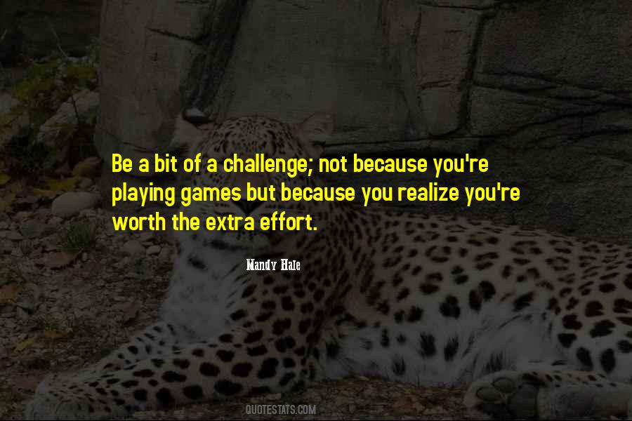 To Challenge Yourself Quotes #950843