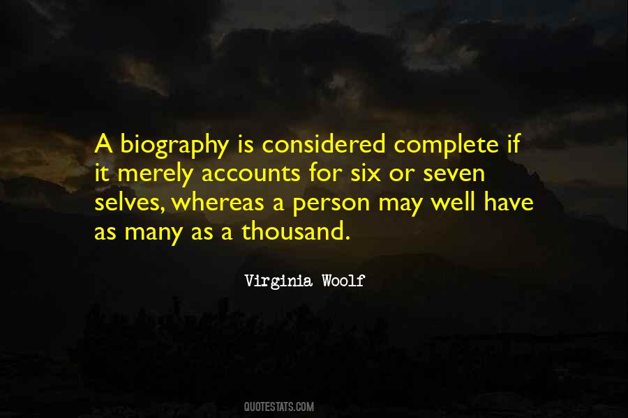 Many Selves Quotes #626983
