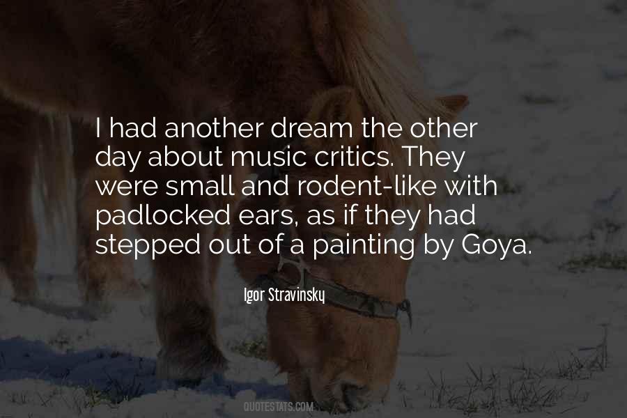 Quotes About Goya #1502434