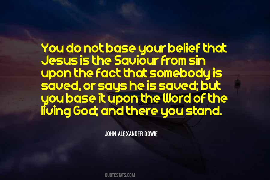 Saviour Jesus Quotes #38379