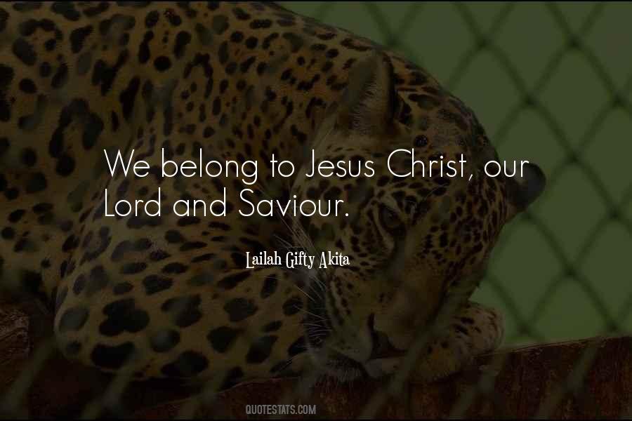 Saviour Jesus Quotes #513202