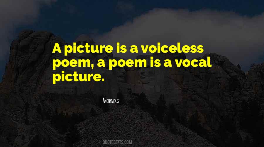 Quotes About Voiceless #1116293