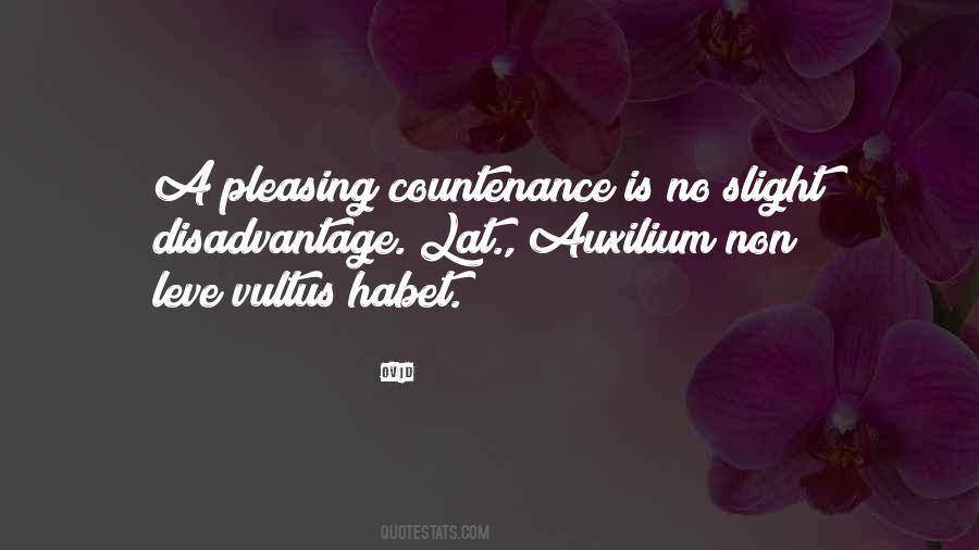 Quotes About Countenance #1227387