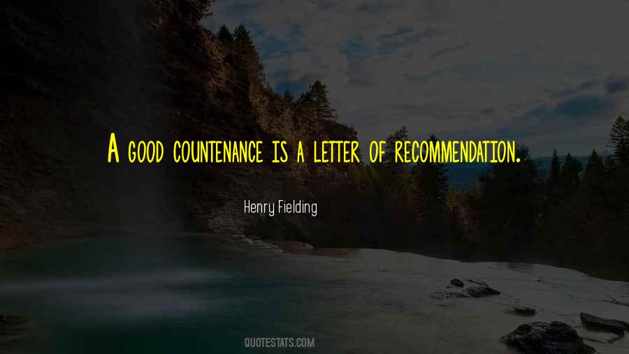 Quotes About Countenance #1480606