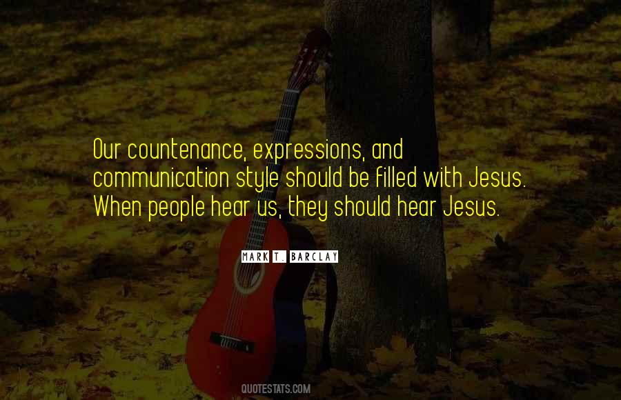 Quotes About Countenance #1519938