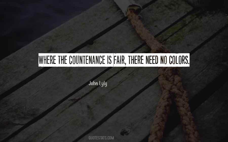 Quotes About Countenance #1529749