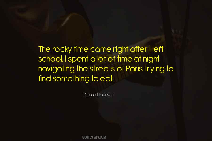 Quotes About Streets At Night #1170495