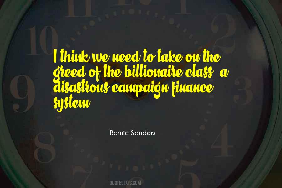 Quotes About Campaign Finance #1863086