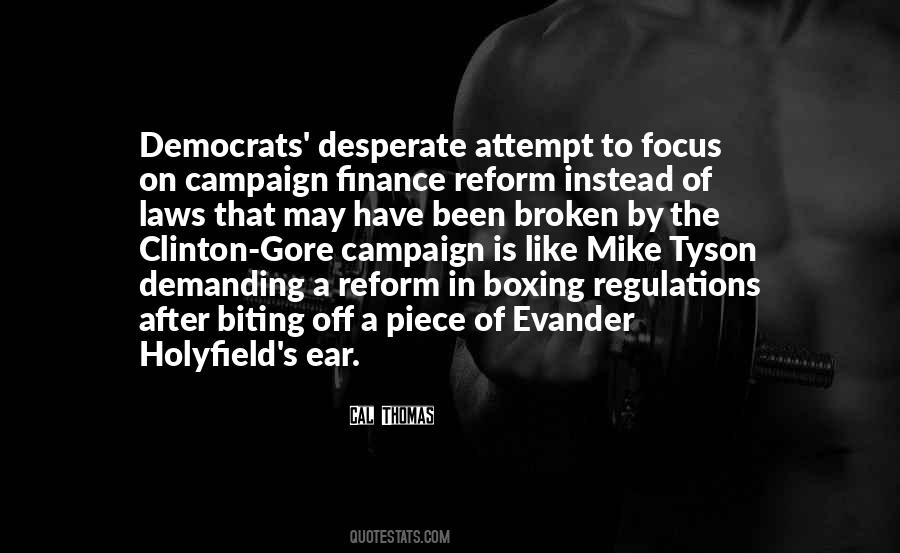 Quotes About Campaign Finance #888087