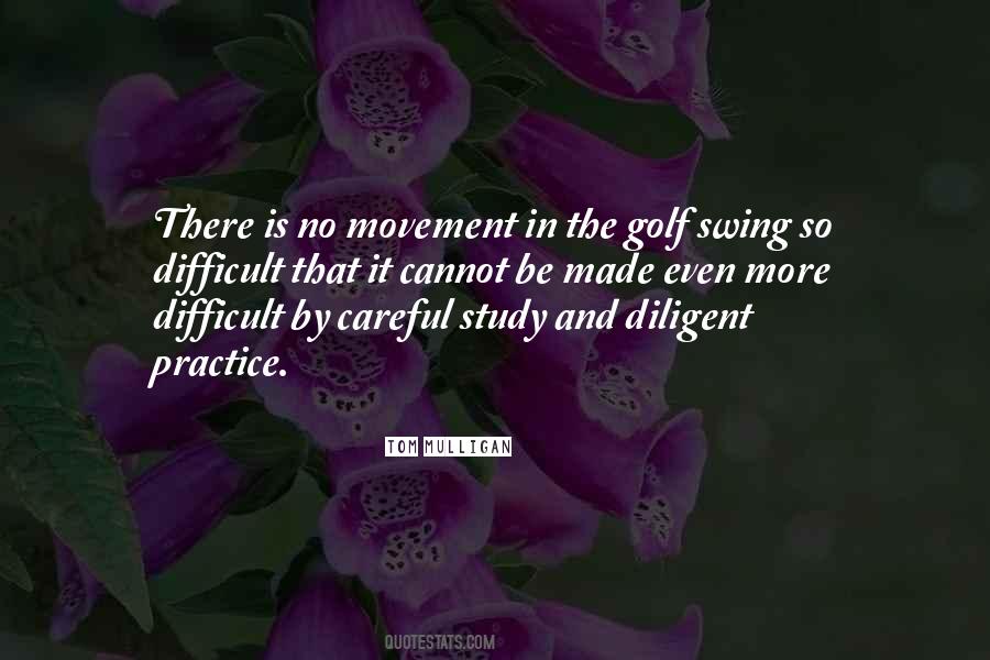 Quotes About Golf Swings #1404306