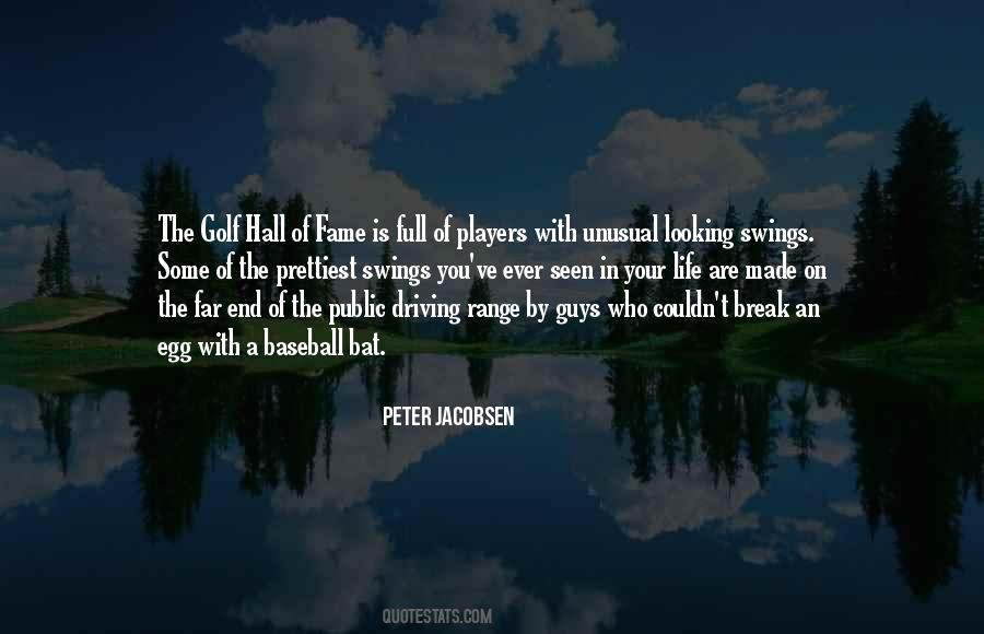 Quotes About Golf Swings #1646450